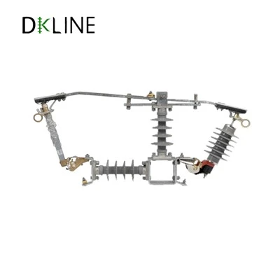 11kV Combined Drop Out Surge Arrester And Expulsion Fuse Cutout